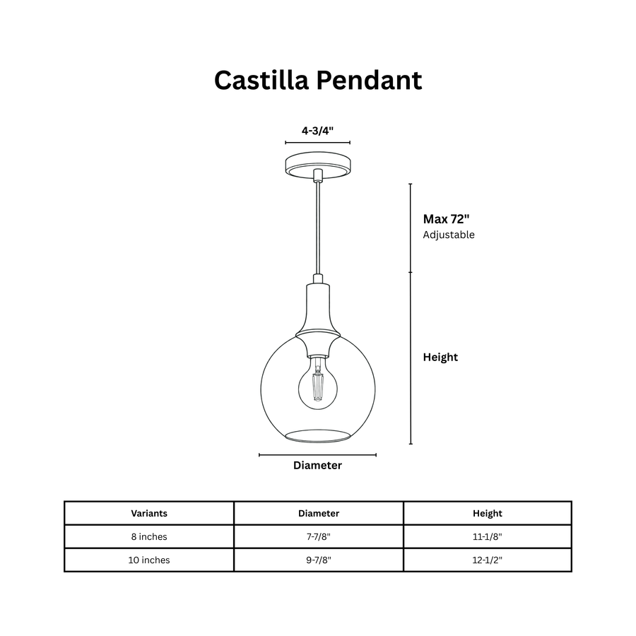 Castilla Pendant