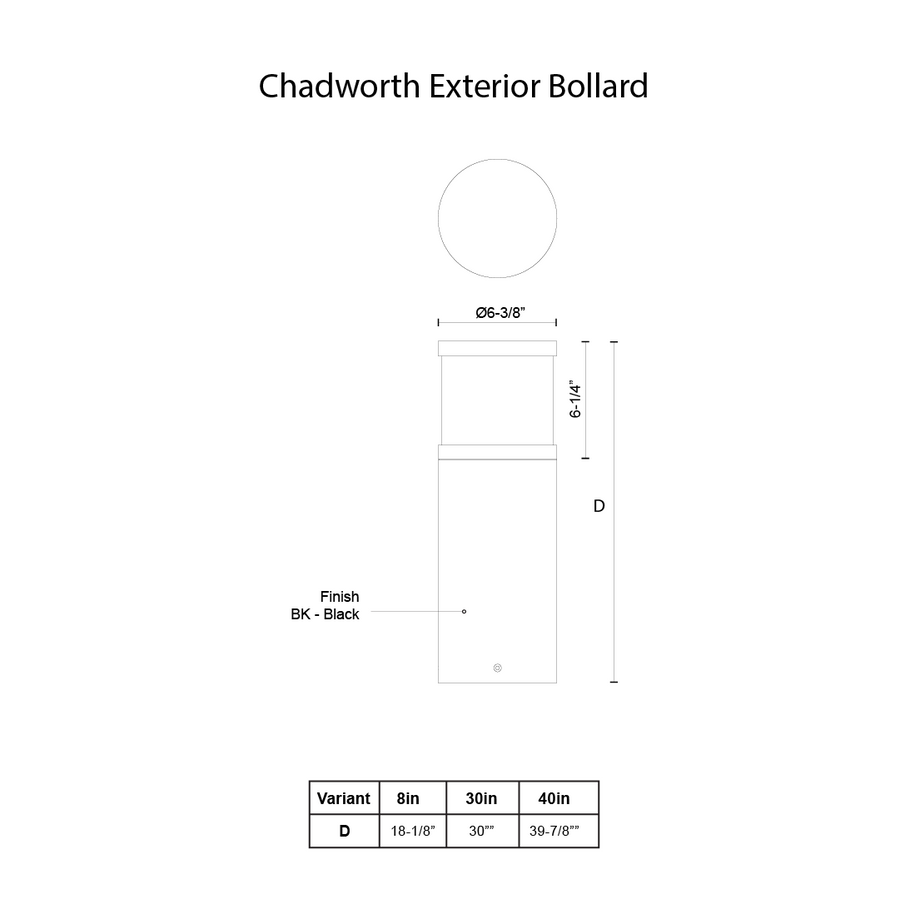 Chadworth Bollard