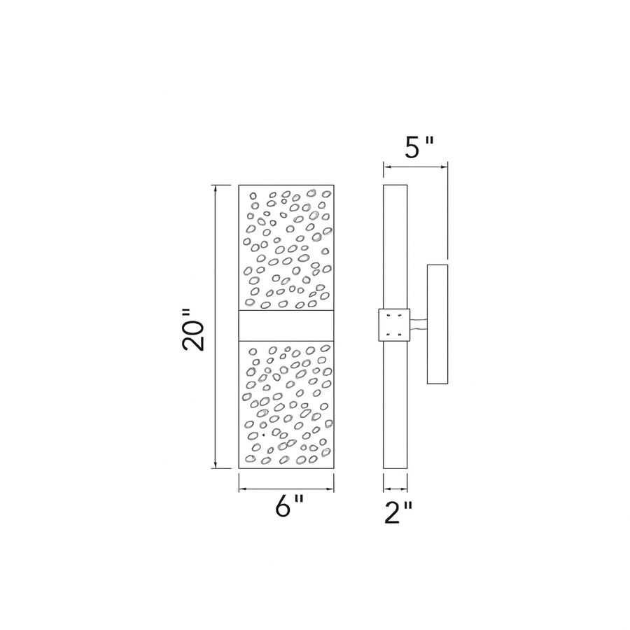 Lava LED Wall Light