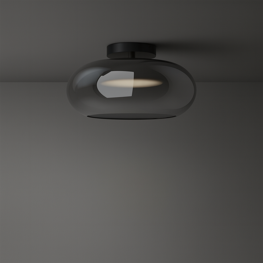 Trinity 14-in Semi-Flush Mount