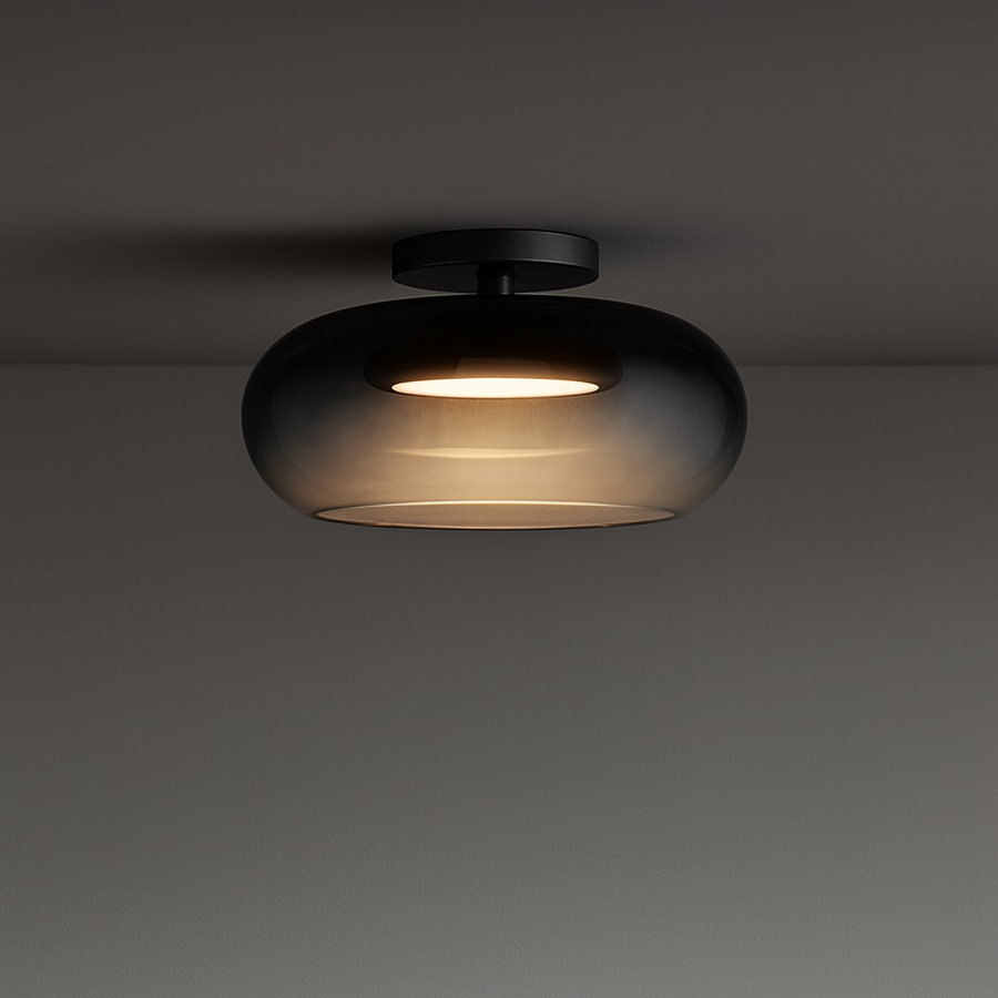 Trinity 14-in Semi-Flush Mount