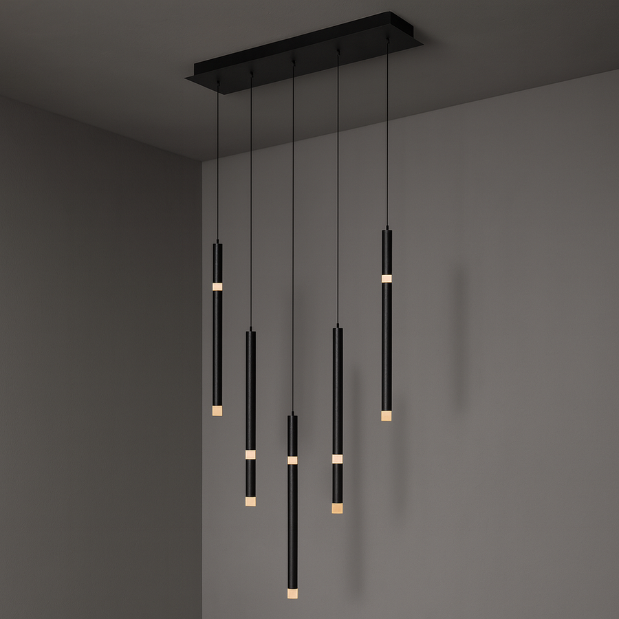 Flute LED Chandelier