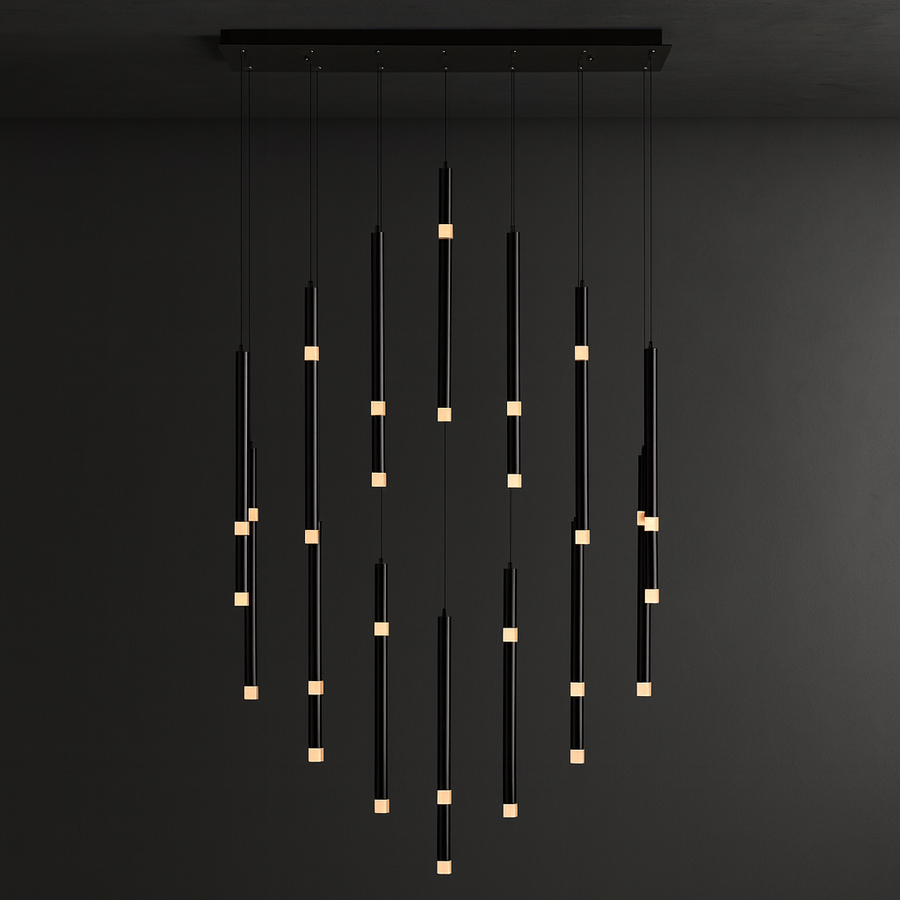 Flute LED Chandelier
