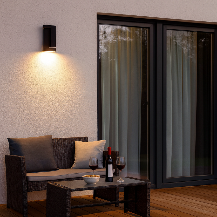 Dance Outdoor Wall Sconce