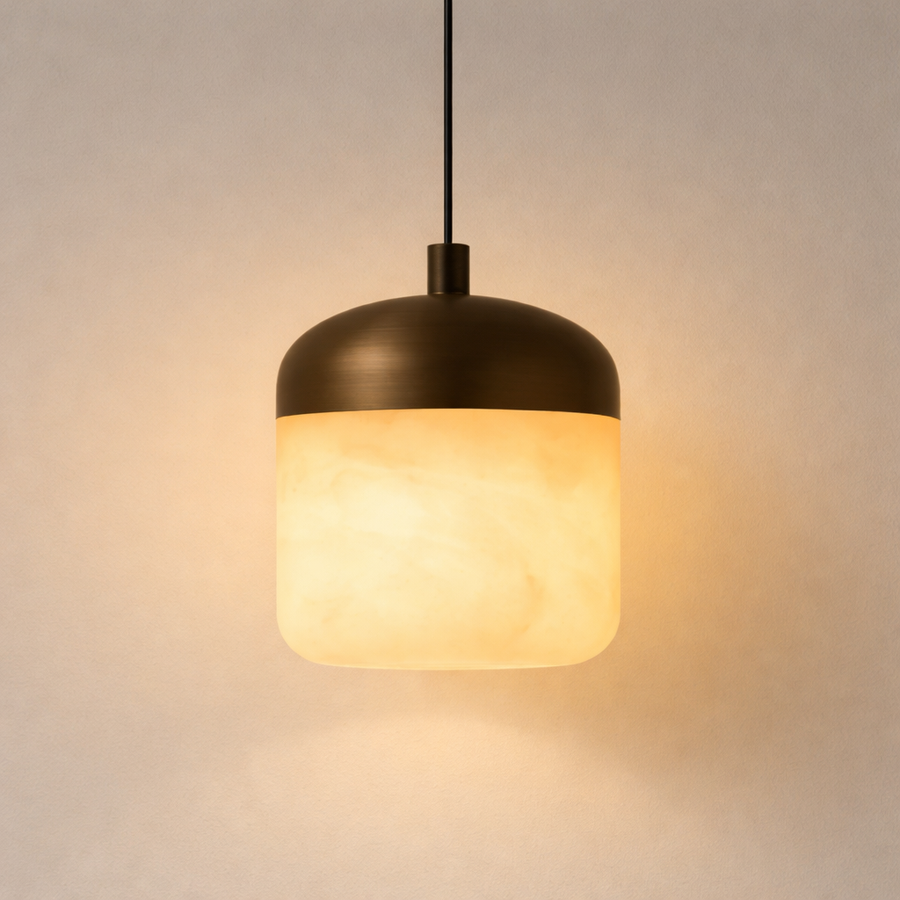 Lumora Alabaster Pendant