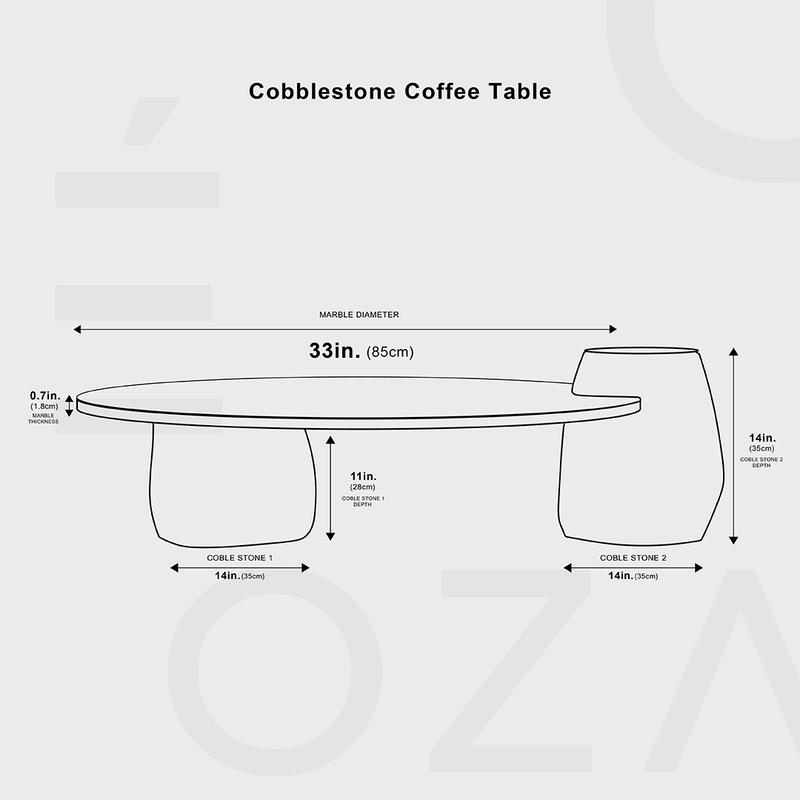 Cobblestone Coffee Table