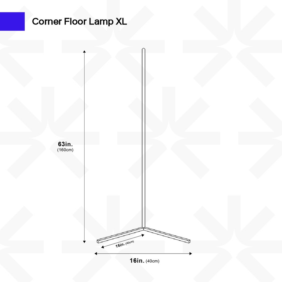 Corner Floor Lamp XL