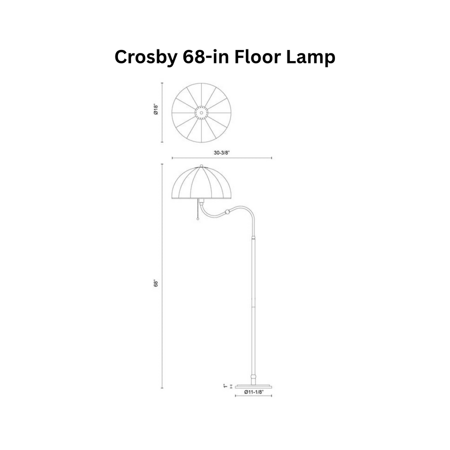Crosby 68-in Floor Lamp
