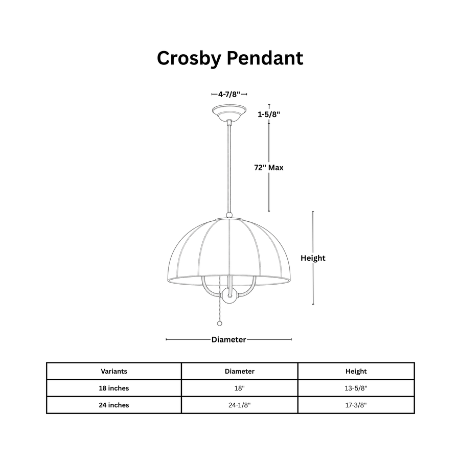 Crosby Pendant