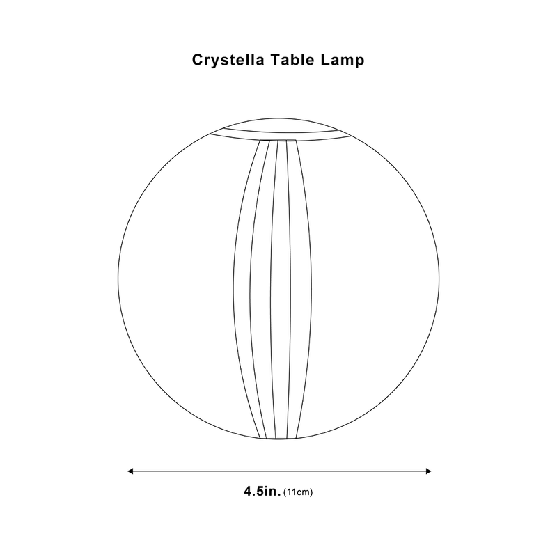 Crystella Table Lamp