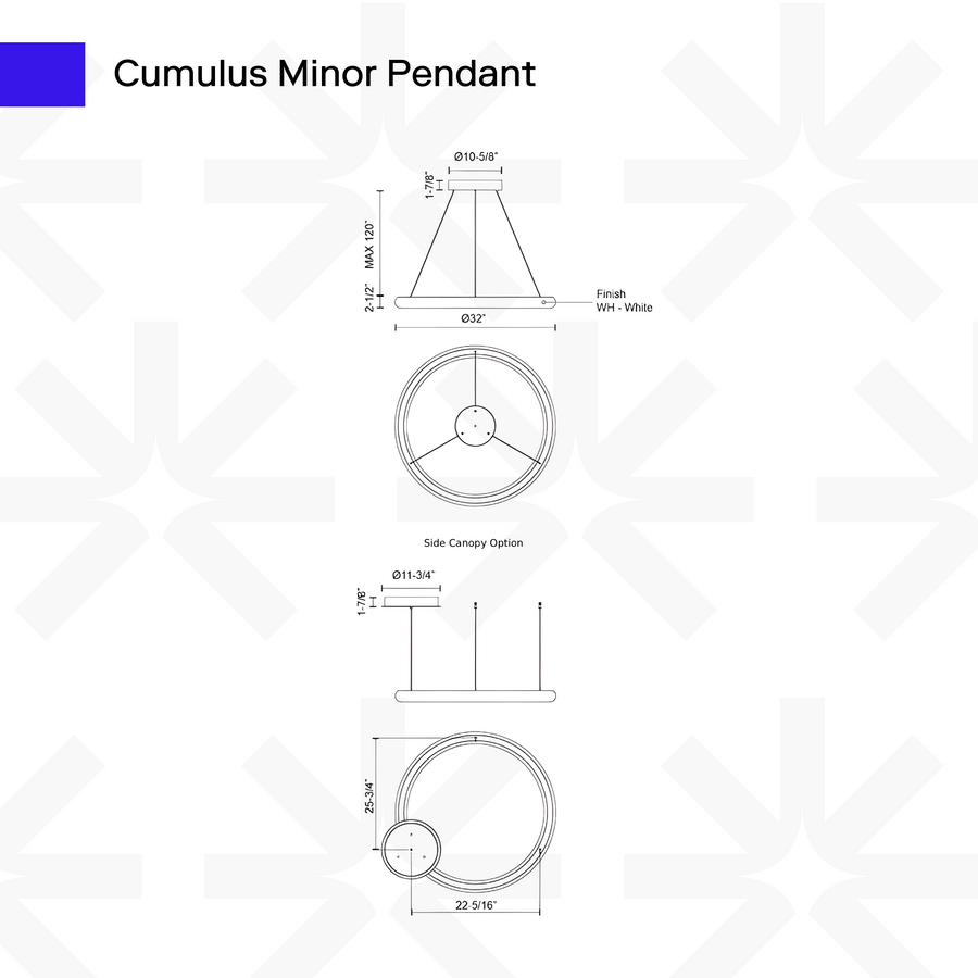 Cumulus Minor Pendant