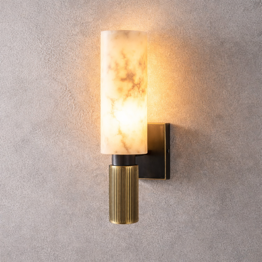 Cylos Alabaster Sconce