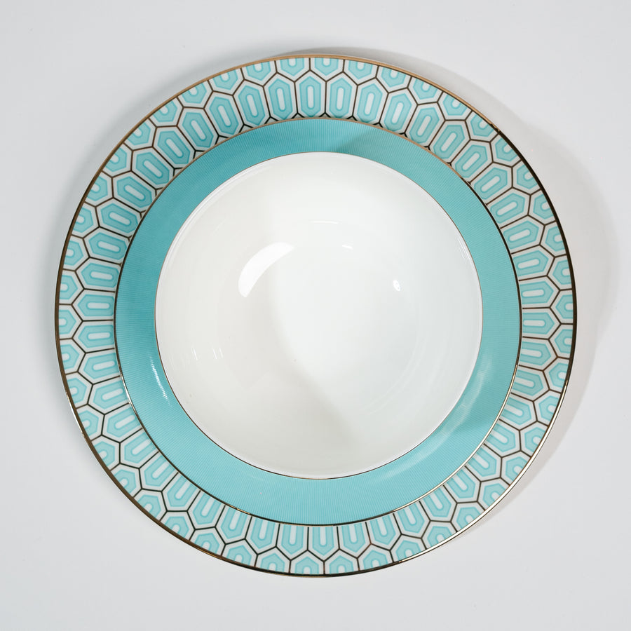 Tiffany Blue Plates Set