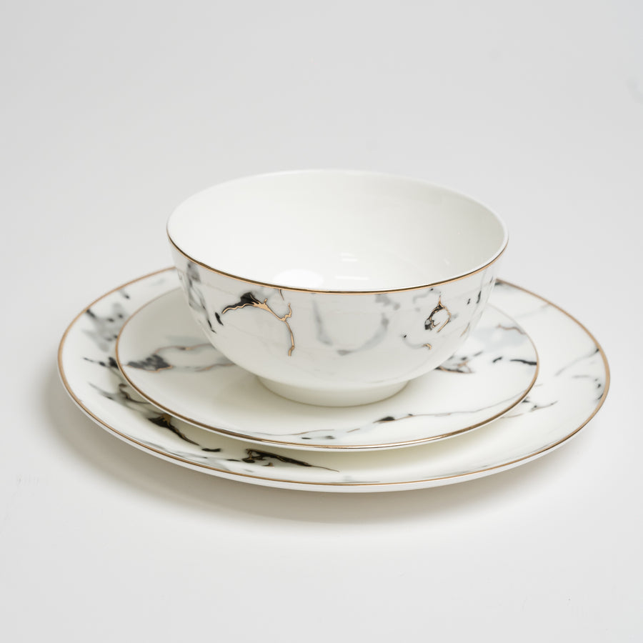 Grey Marble Dinnerware