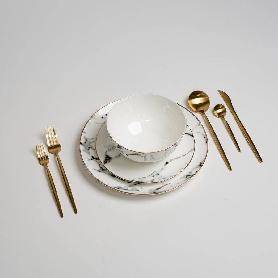 Grey Marble Dinnerware