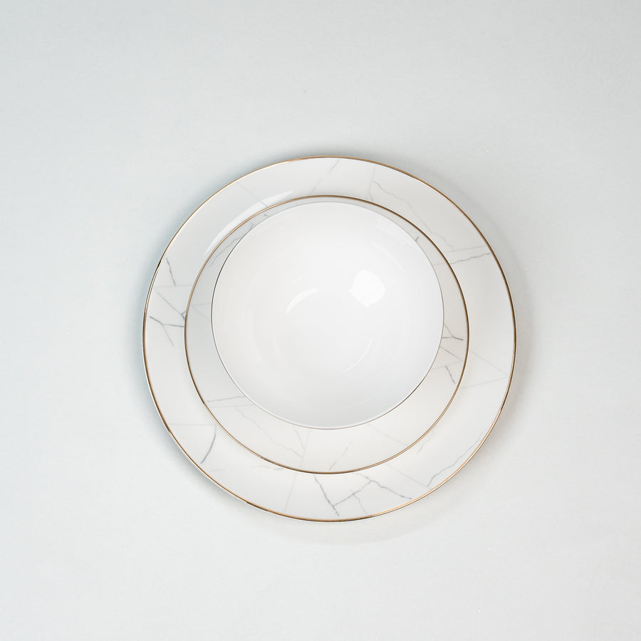 Miguel Marble Plates Set