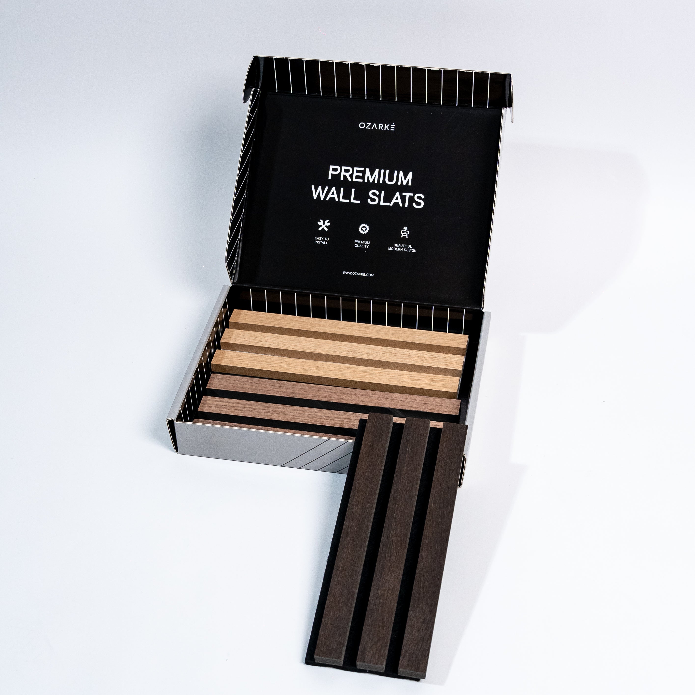 Acoustic Wooden Wall Slat Panel Sample Box