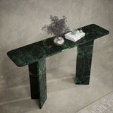 Table console vert indien foncé 