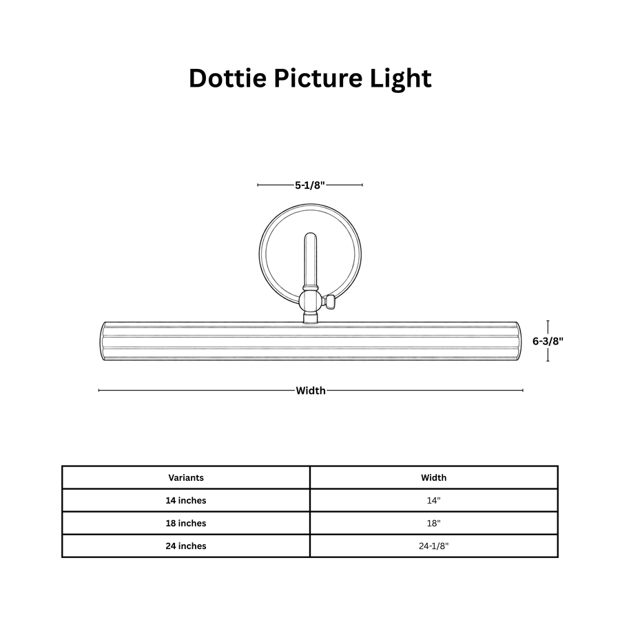 Dottie Picture Light