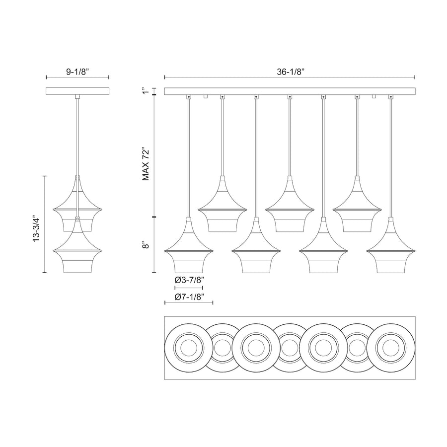 Emiko Linear Pendant