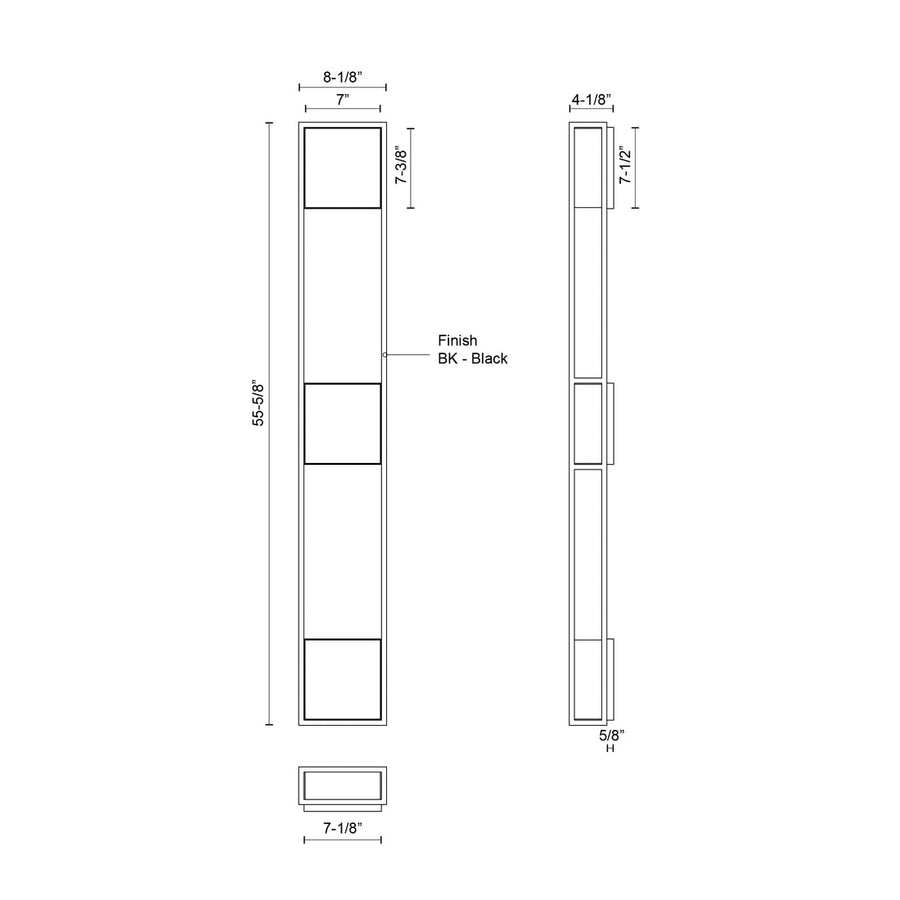 Vail 55-in Wall Sconce