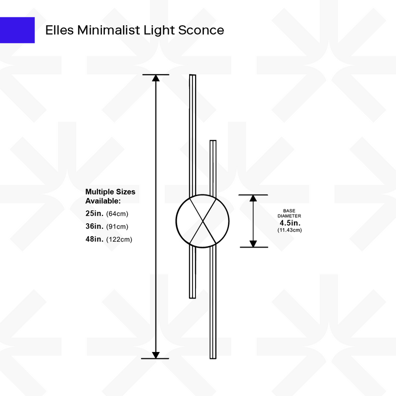 Elles Minimalist Light Sconce