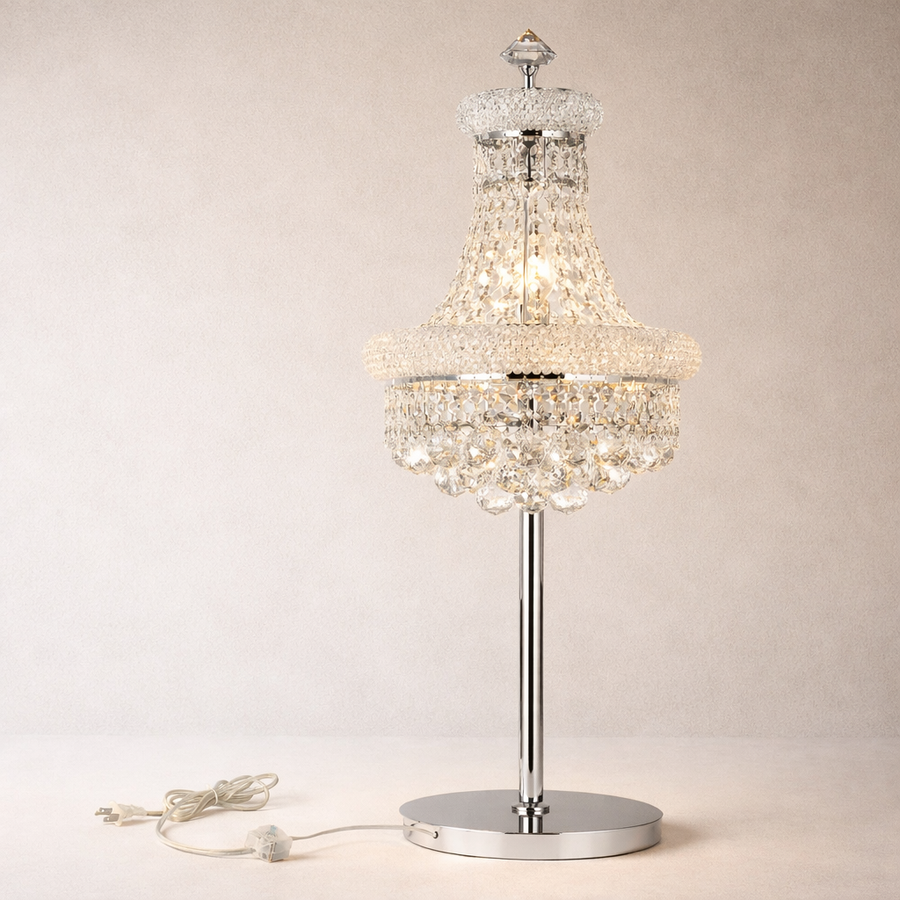 Empire Chrome Table Lamp