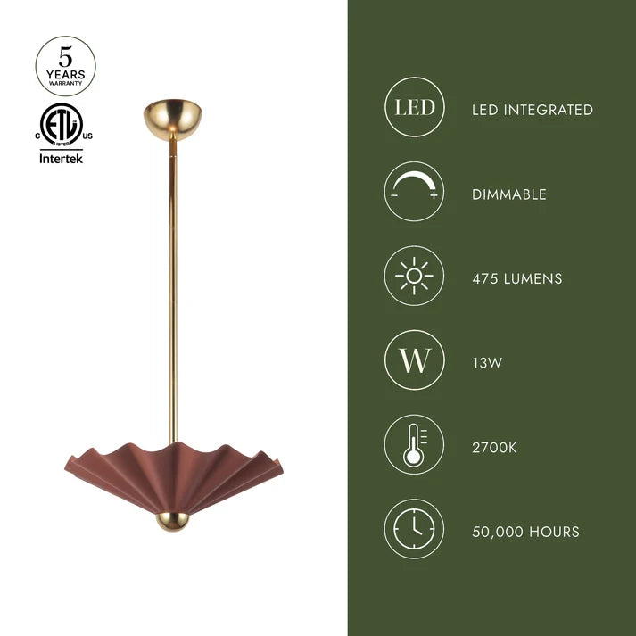 Furrow Pendant