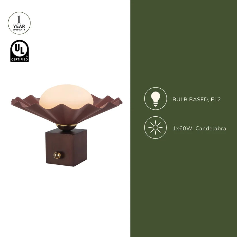 Furrow Table Lamp