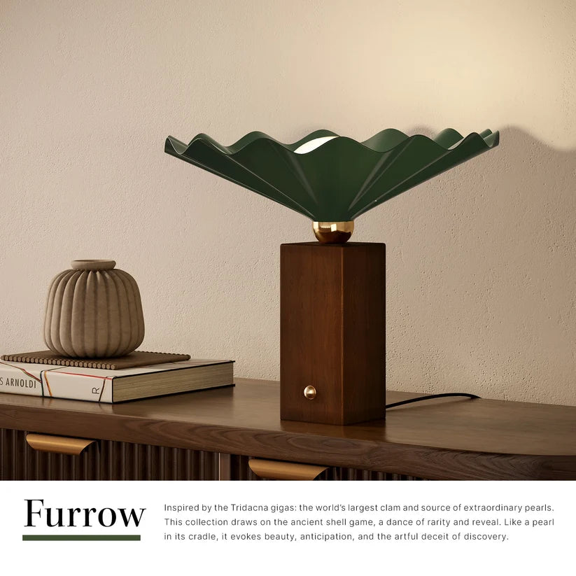 Furrow Table Lamp