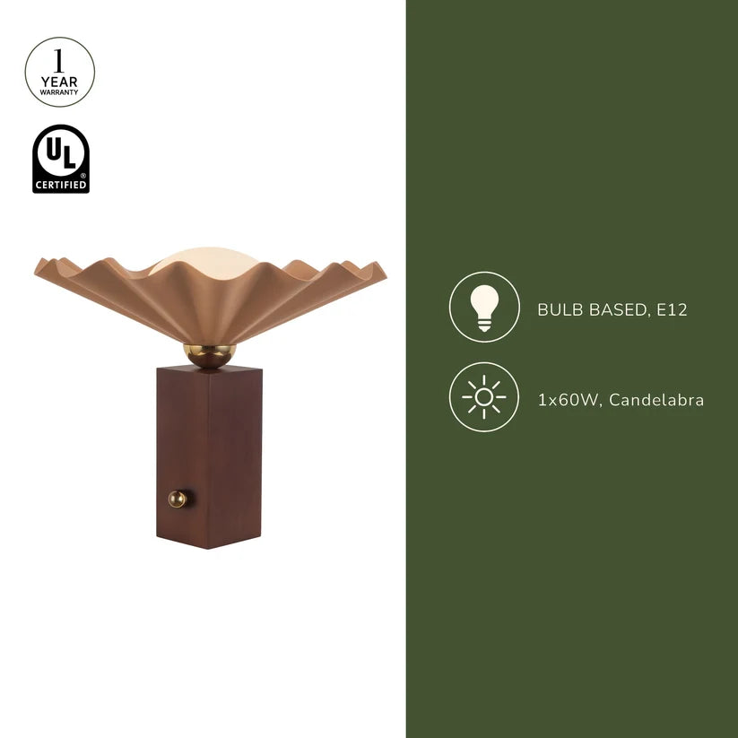 Furrow Table Lamp