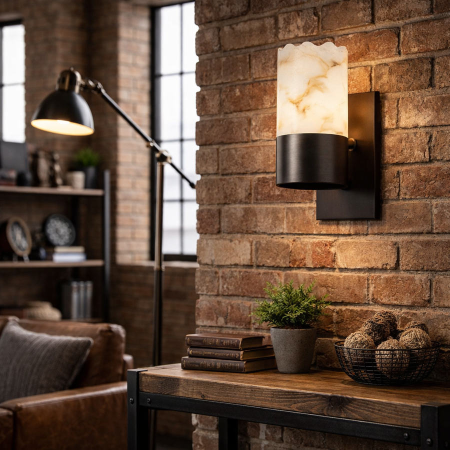 Dakota 1-Uplight Sconce