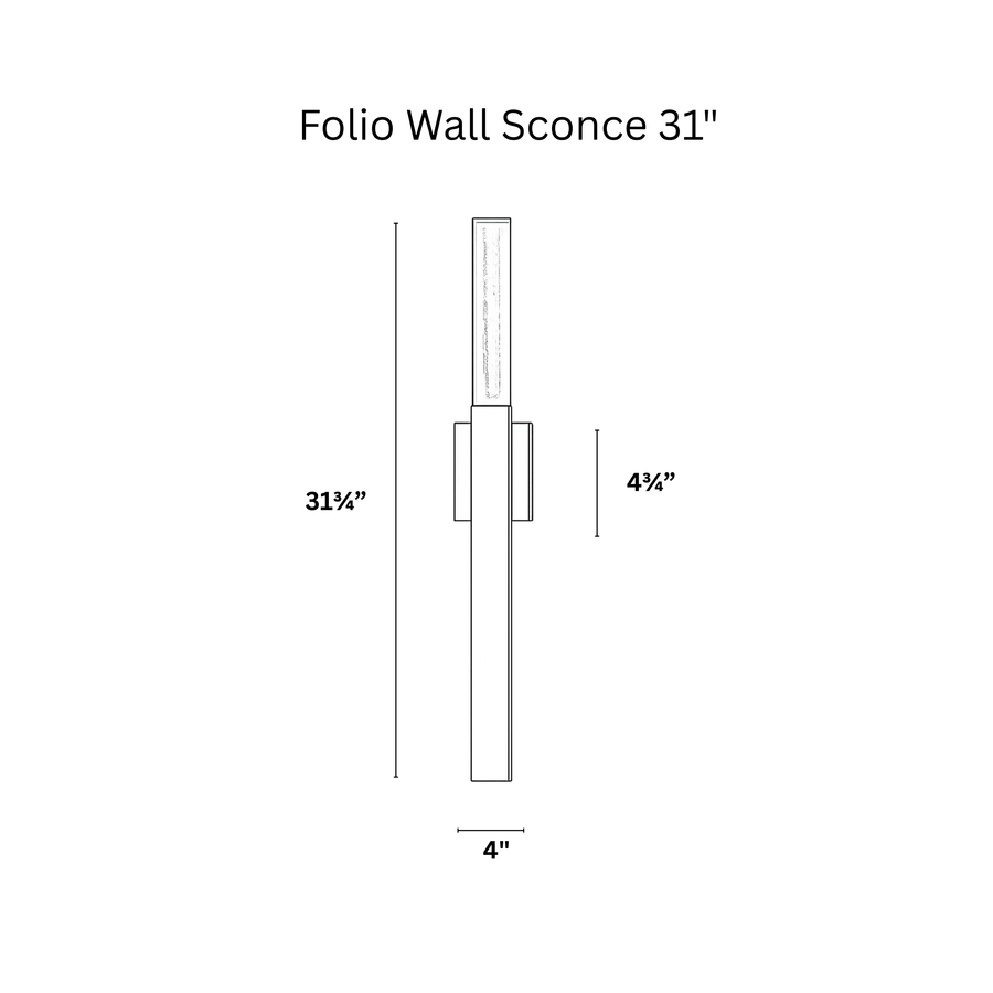 Folio Wall Sconce