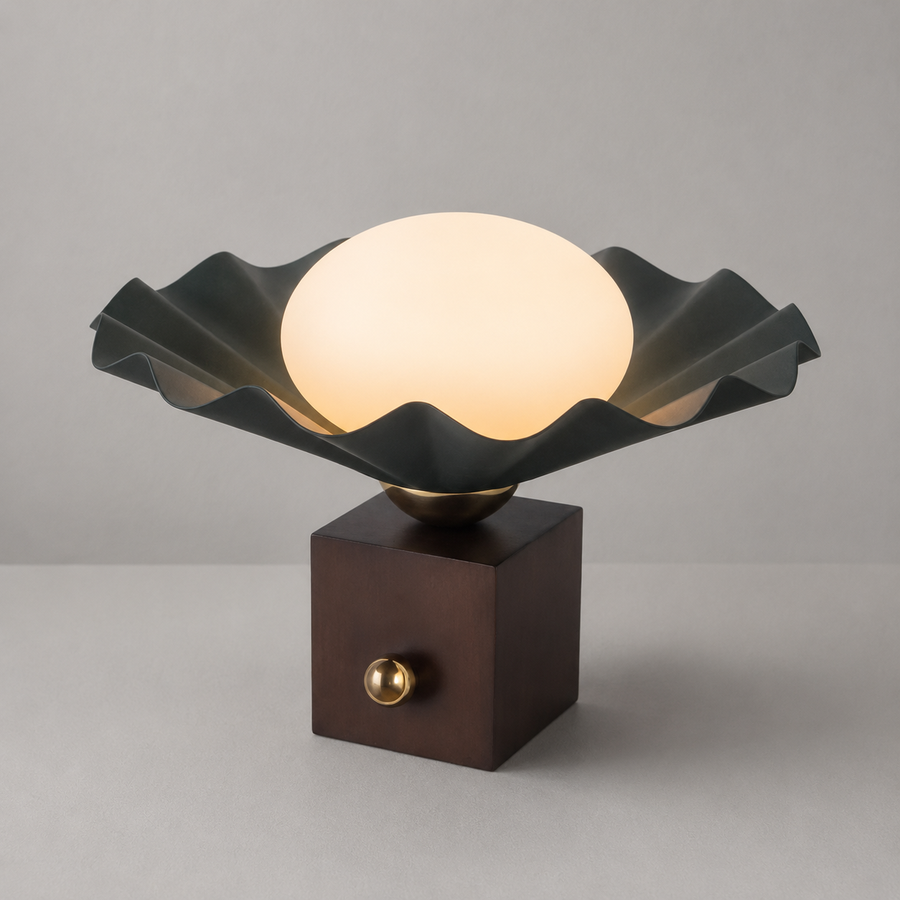 Furrow Table Lamp