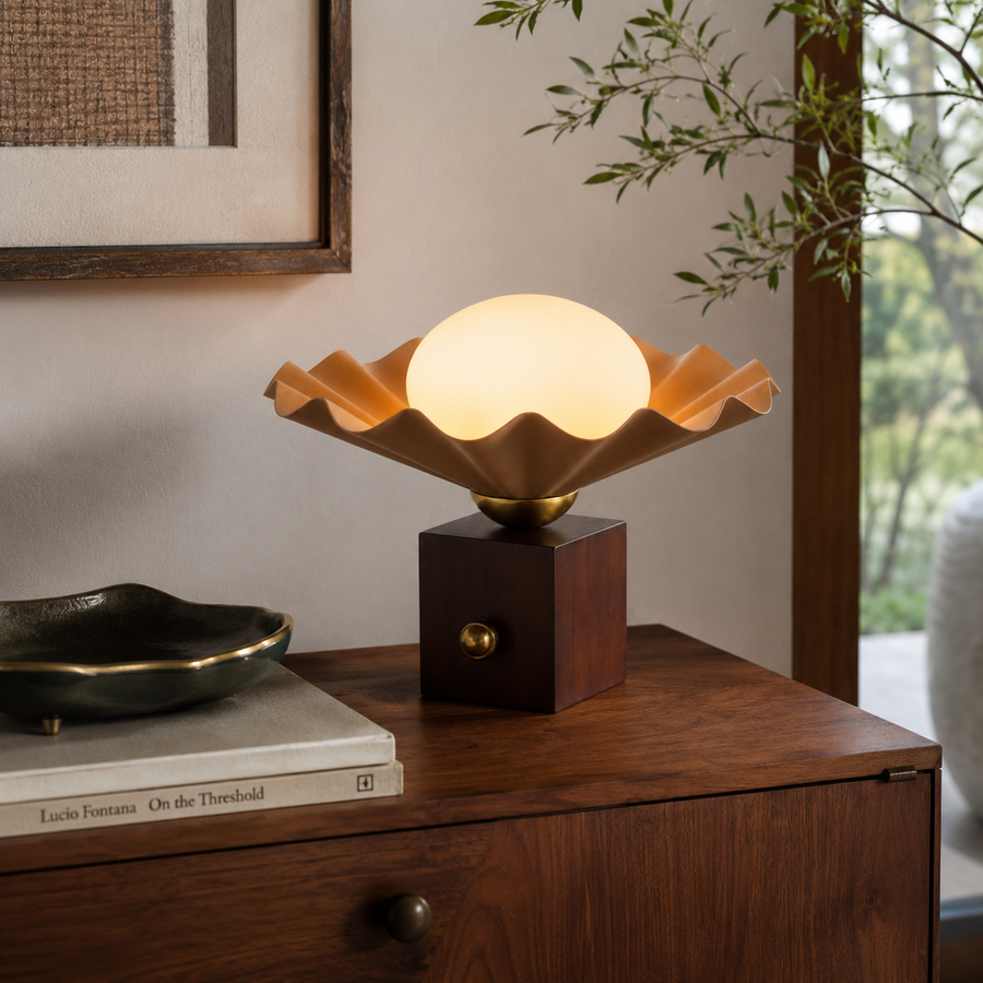Furrow Table Lamp