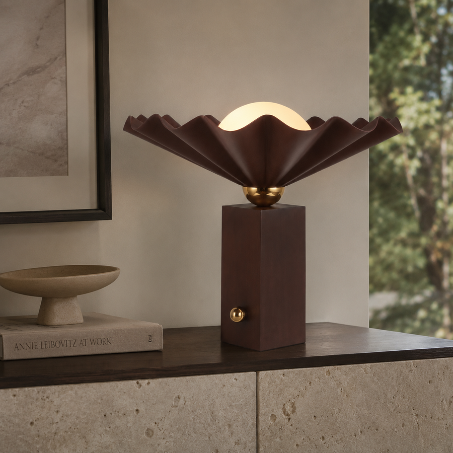Furrow Table Lamp