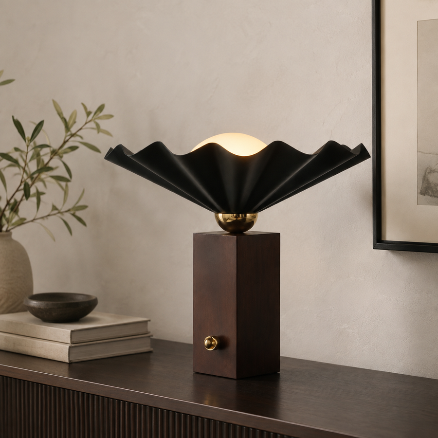 Furrow Table Lamp
