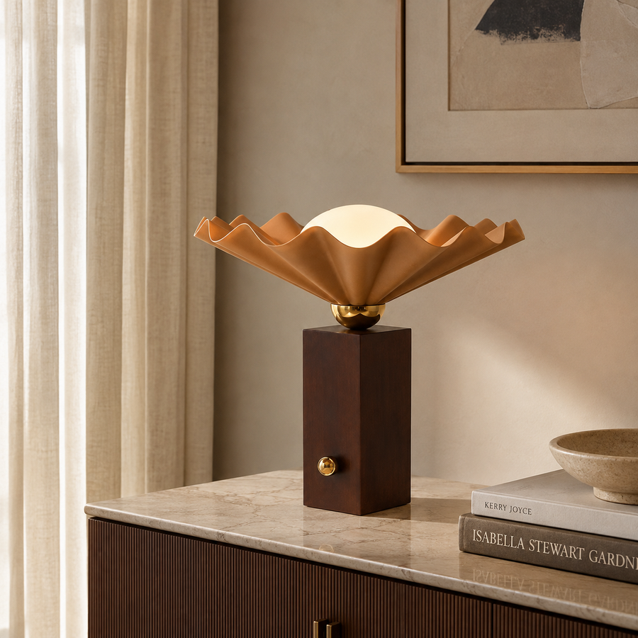 Furrow Table Lamp