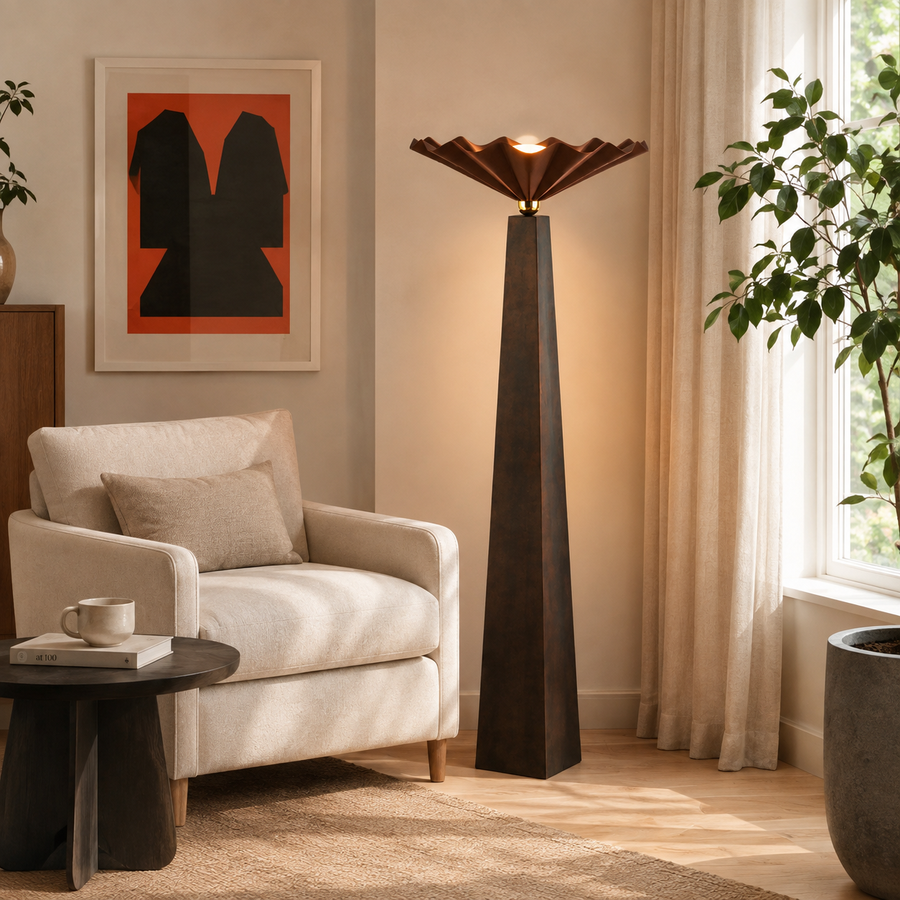 Furrow 64-in Floor Lamp