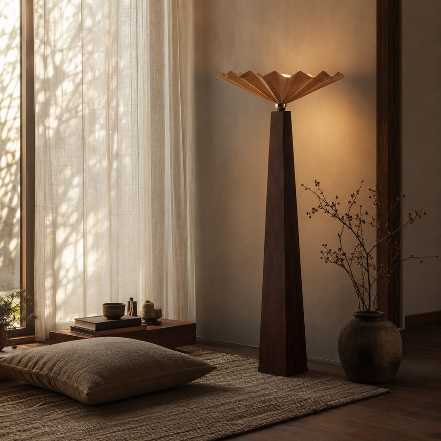 Furrow 64-in Floor Lamp
