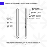 Immense Outdoor Wall Lamp