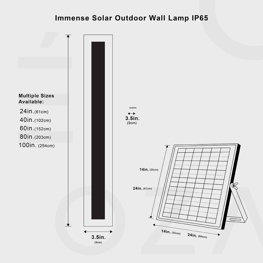 Immense Solar Lamp Open Box