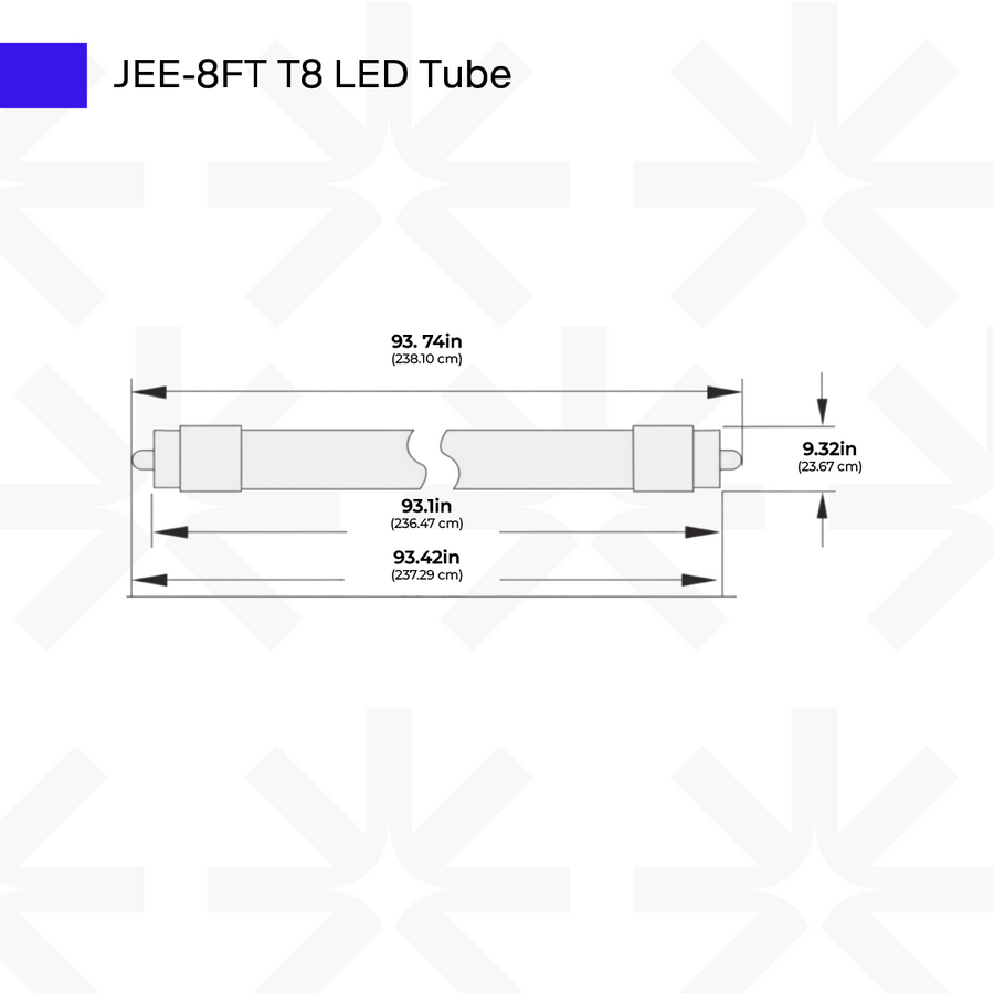 8FT LED Tubes FA8