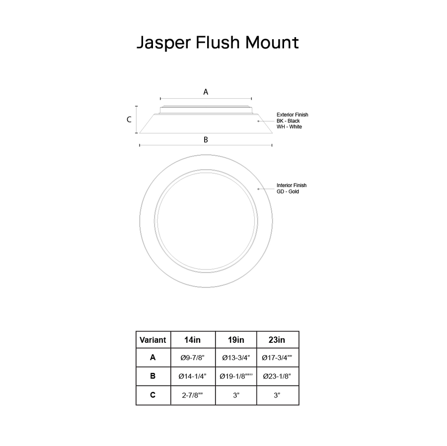 Jasper Flush Mount