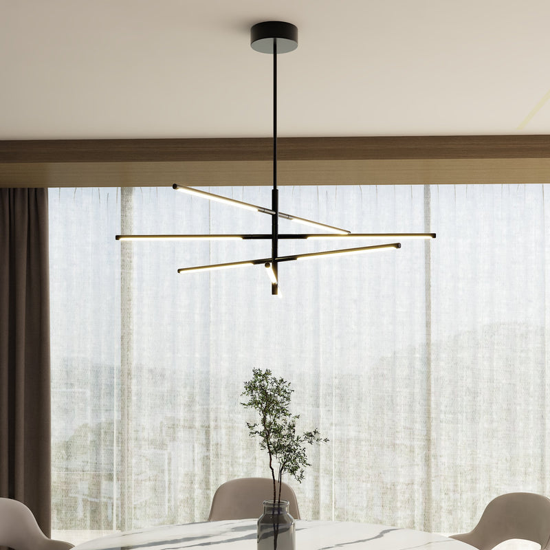 Jesse Black LED Chandelier