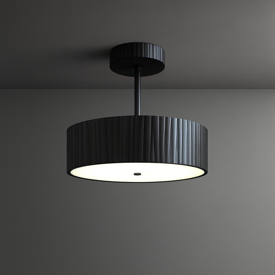 Kensington 12-in Semi-Flush Mount