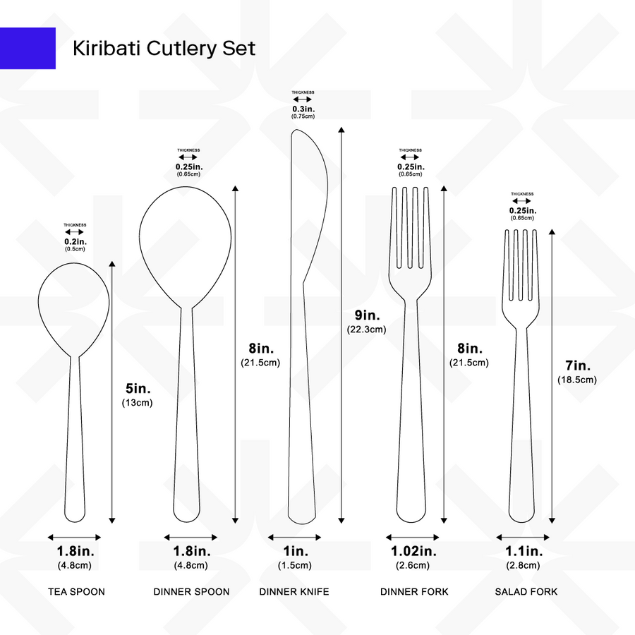 Kiribati Cutlery Set
