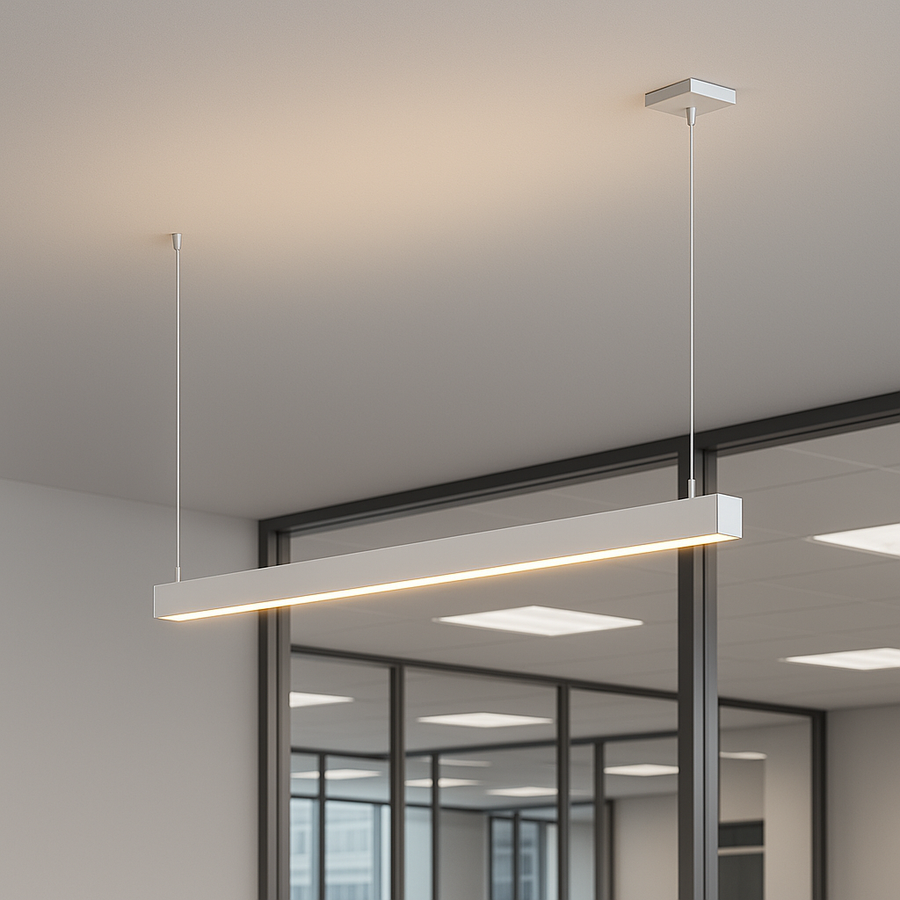 LED Linear Pendant Up Down Light White