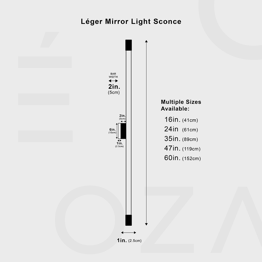 Léger Mirror Light Open Box