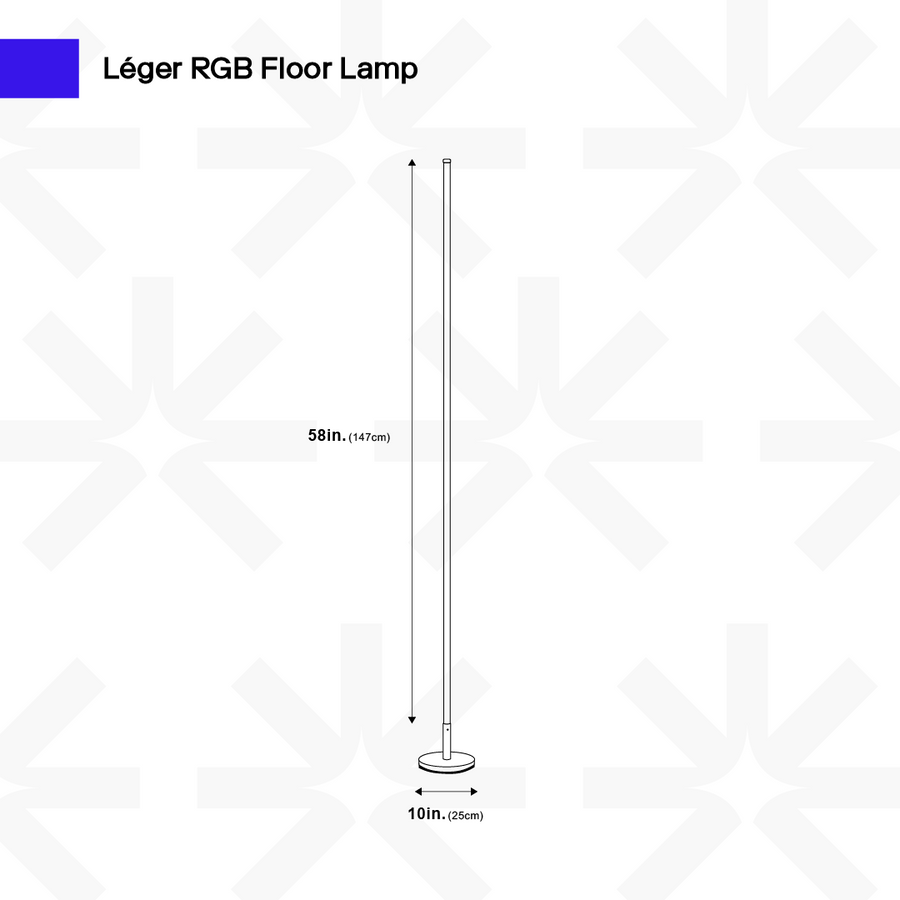 Léger RGB Lamp Open Box